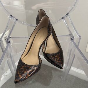 Ann Taylor tortoise pumps.
